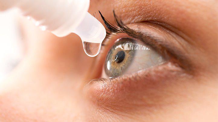 Instillation of eye drop choose the right contact lens